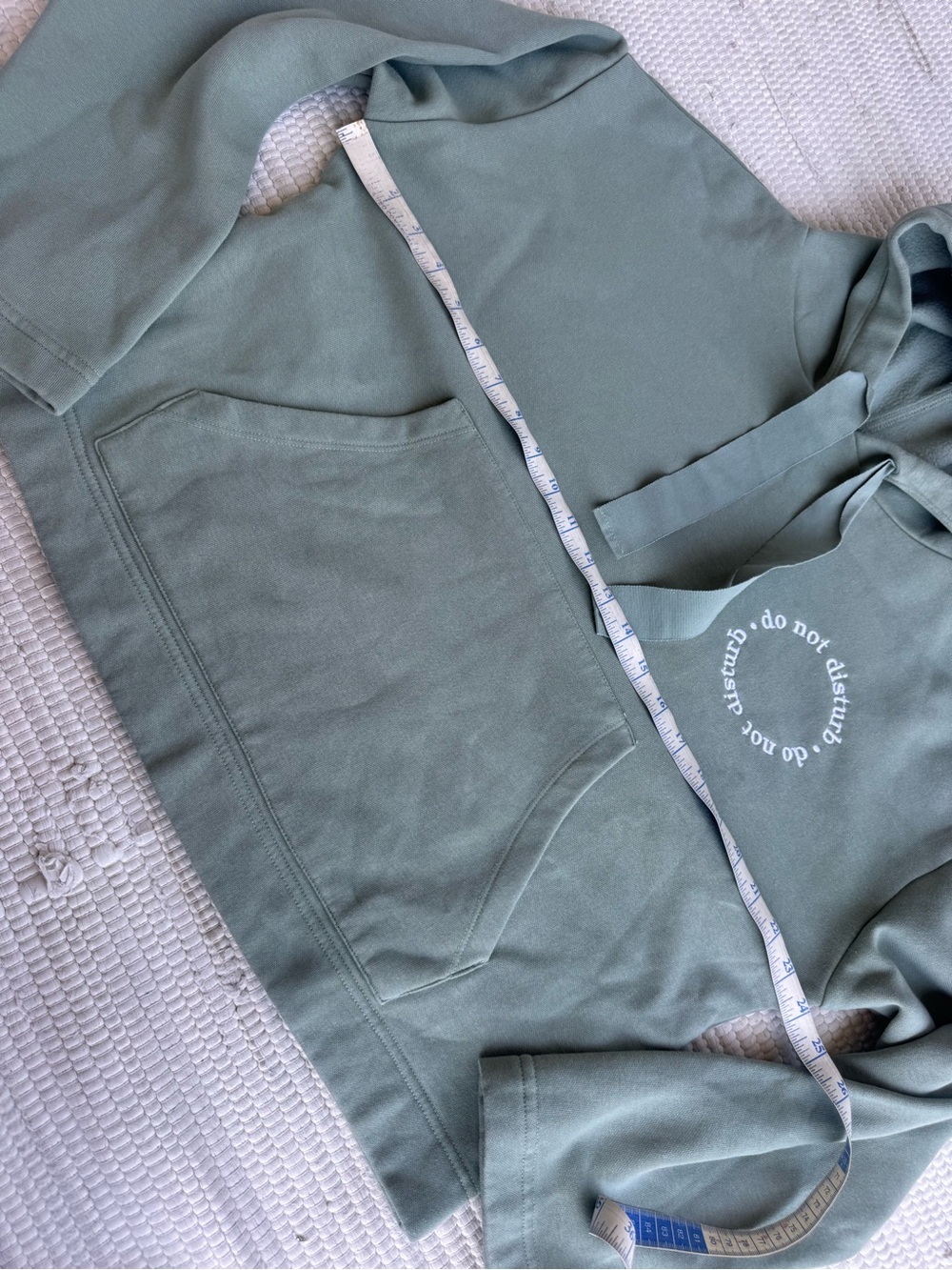 Lou & Grey Sage Green Hoodie and Shorts Loungewear Set - Picture 10 of 13